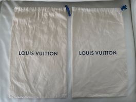 4 Paar seltene LOUIS VUITTON Dustbag/Staubbeutel, H50xB30cm