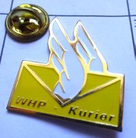 Pin WHP Kurier Flügel gelb