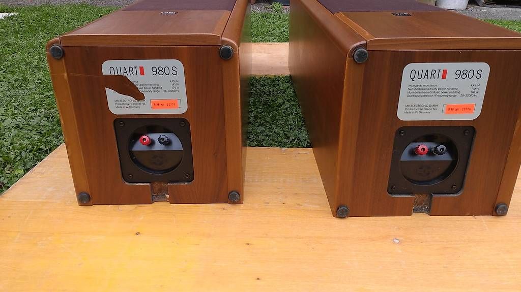Casse acustiche: MB Quart 980 S / Holz braun – Usato da Frutigen venduto da Hibiscus 2