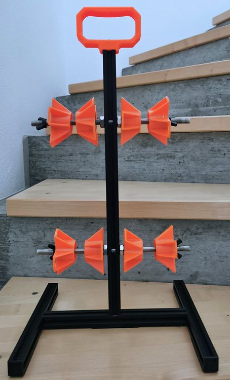 3D-Druck-Filamenthalter / Filamentständer für 4 Rollen (Gebraucht) in ...