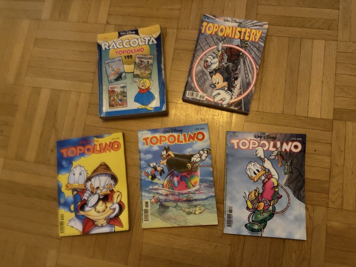Fumetti: Raccolta Topolino e Topomistery usati – Usato da S. Pietro venduto da pap_nd2w