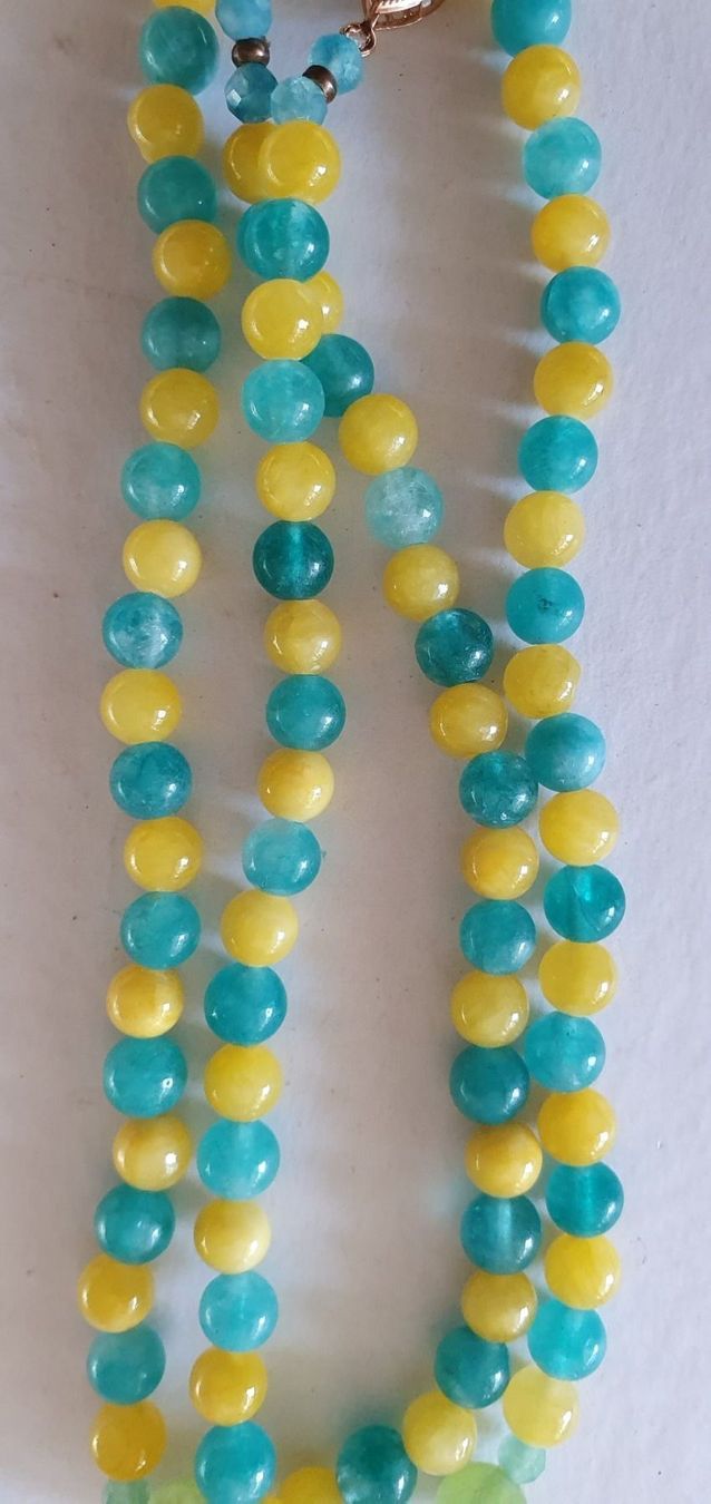 Catenine: Jade, Peridot und Chalcedony – Nuovo (secondo la descrizione) da Benglen venduto da Meercat3 2