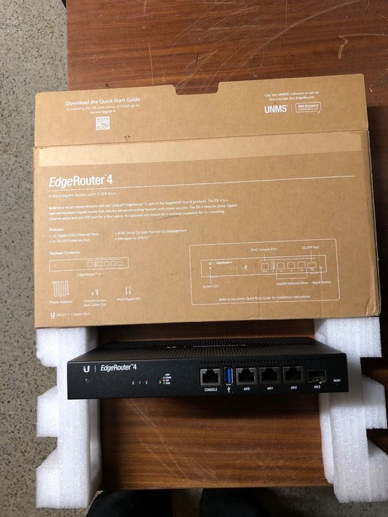 Ubiquiti EdgeRouter 4 ER4 Kaufen auf Ricardo