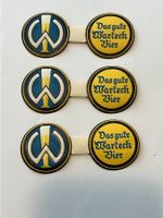 3 Siegeletiketten Warteck Bier Basel