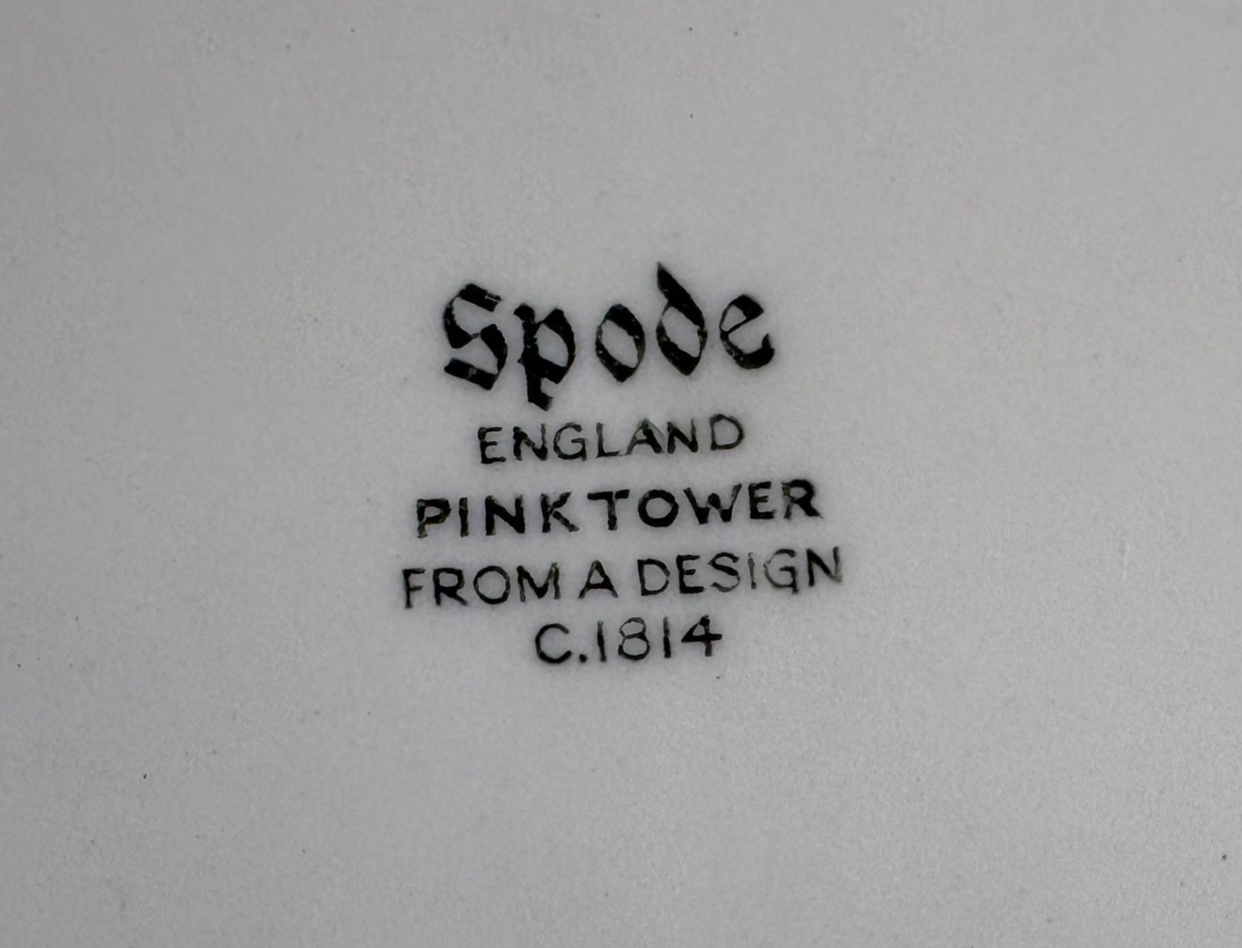 Spode Geschirrsets: Spode Pink Tower Teeservice – Gebraucht aus Zürich von Pam-Creation 7