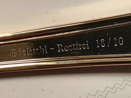 Goldenes Rocinci Besteck 70 Teile, 18/10 Edelstahl Top Zu...