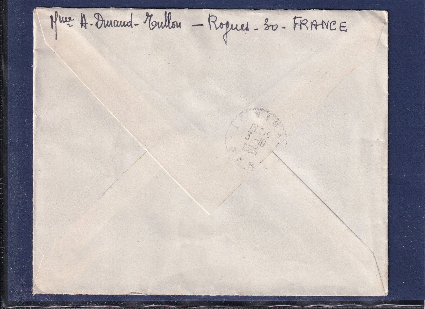 Alle Briefmarken: Recommandé - Rogues - 1966 – Gebraucht aus Orvin von Pyaeschli 1