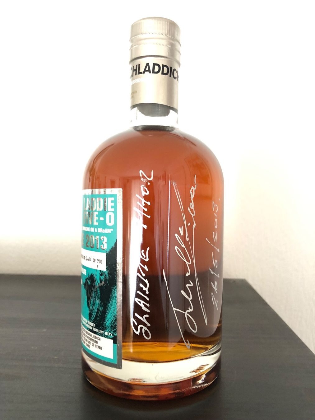 Bruichladdich Bevande alcoliche: Bruichladdich Laddie Five-O / Feis Ile 2013 Signed – Usato da Vevey venduto da Olispirits 4