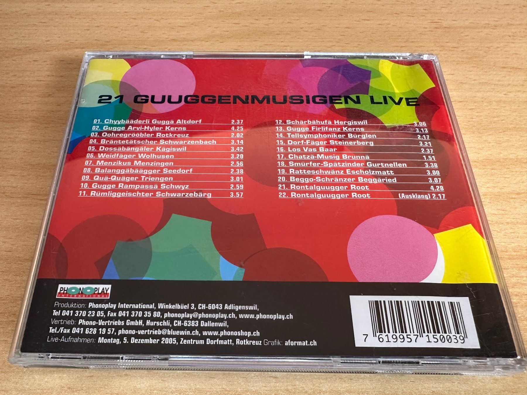 CD: Guuggen Power - Vol. 2 – Usato da Rikon im Tösstal venduto da Alpenmutz 1