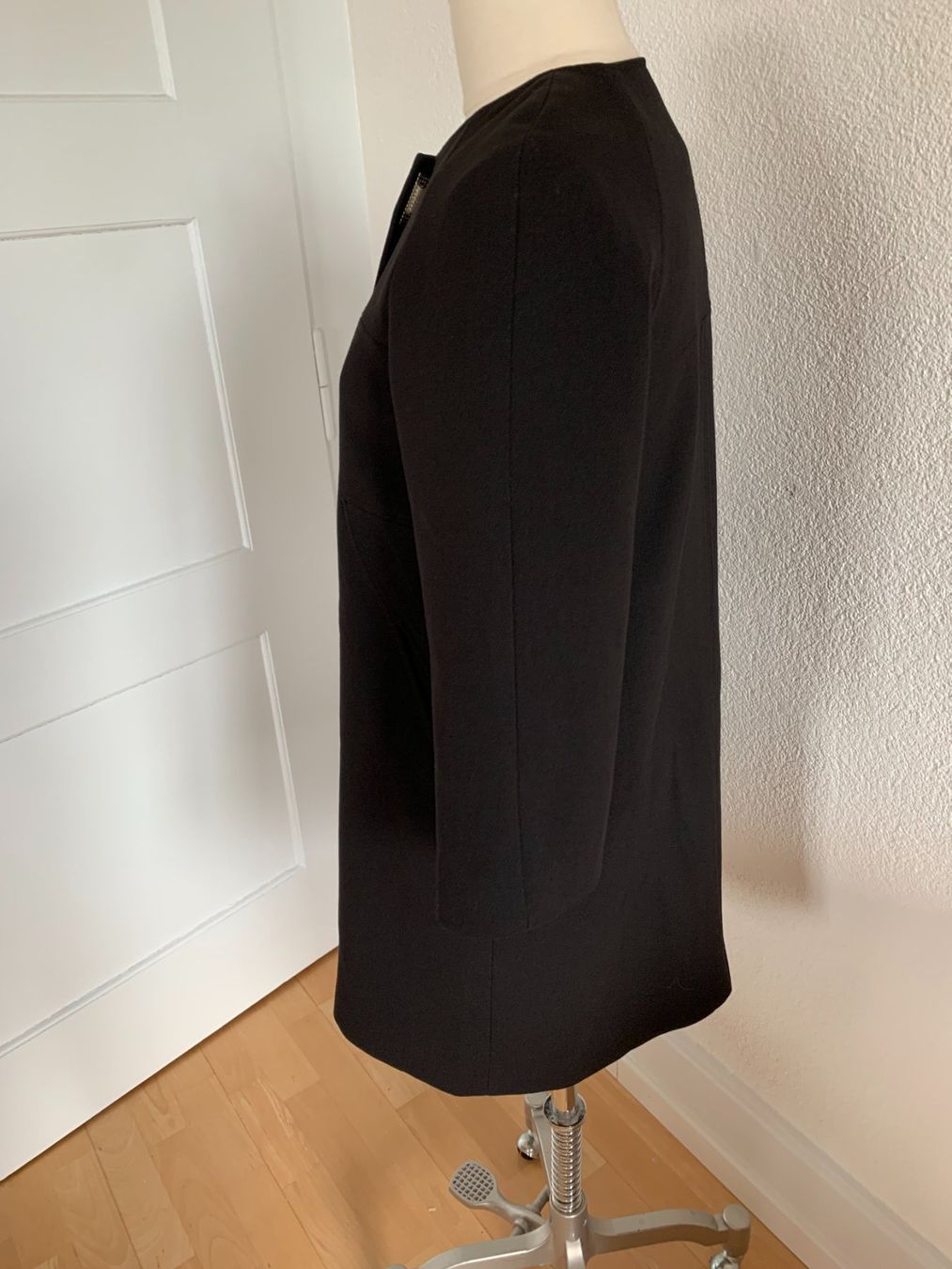 Cappotti: Damen Mantel mit 3/4 Aermeln, Gr. S, Schwarz – Usato da Worb venduto da farben20zauber 2