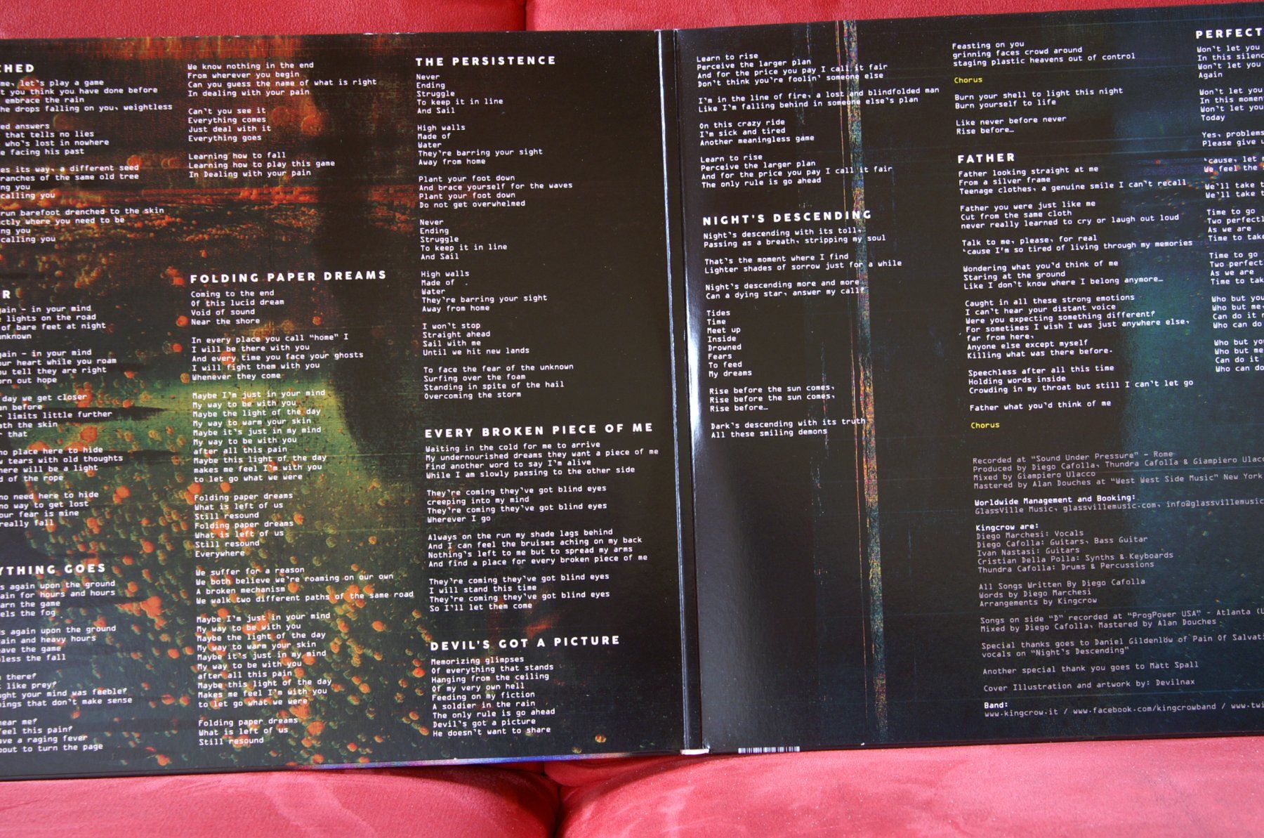 Dischi in vinile: Kingcrow - The Persistence – Usato da Flamatt venduto da Herzkarst 2