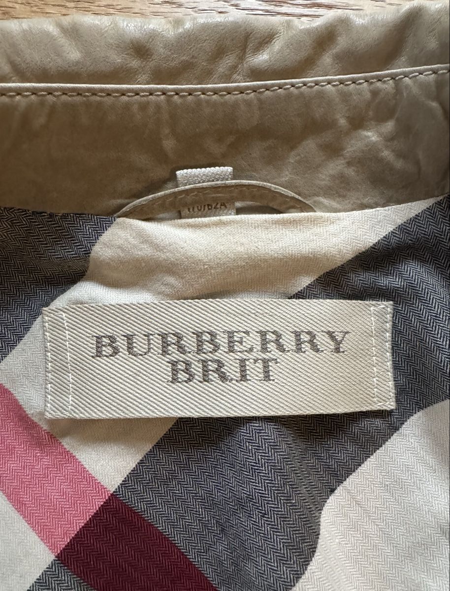 Burberry Giacche: Burberry Brit Lederjacke, Gr. 34 – Usato da Basel venduto da Louischen 2