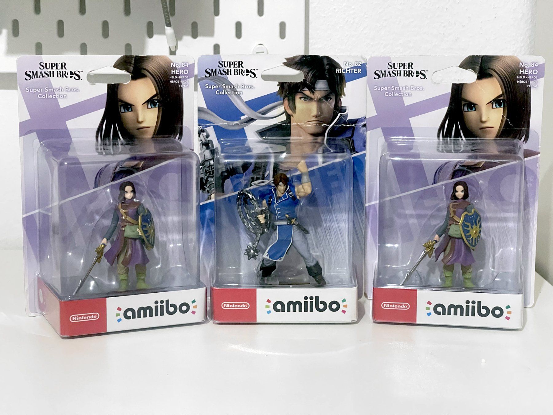 Nintendo Statuette: Lot de 3 Amiibo Super Smash Bros – Nuovo e nell'imballaggio originale da Fribourg venduto da C.Garcia