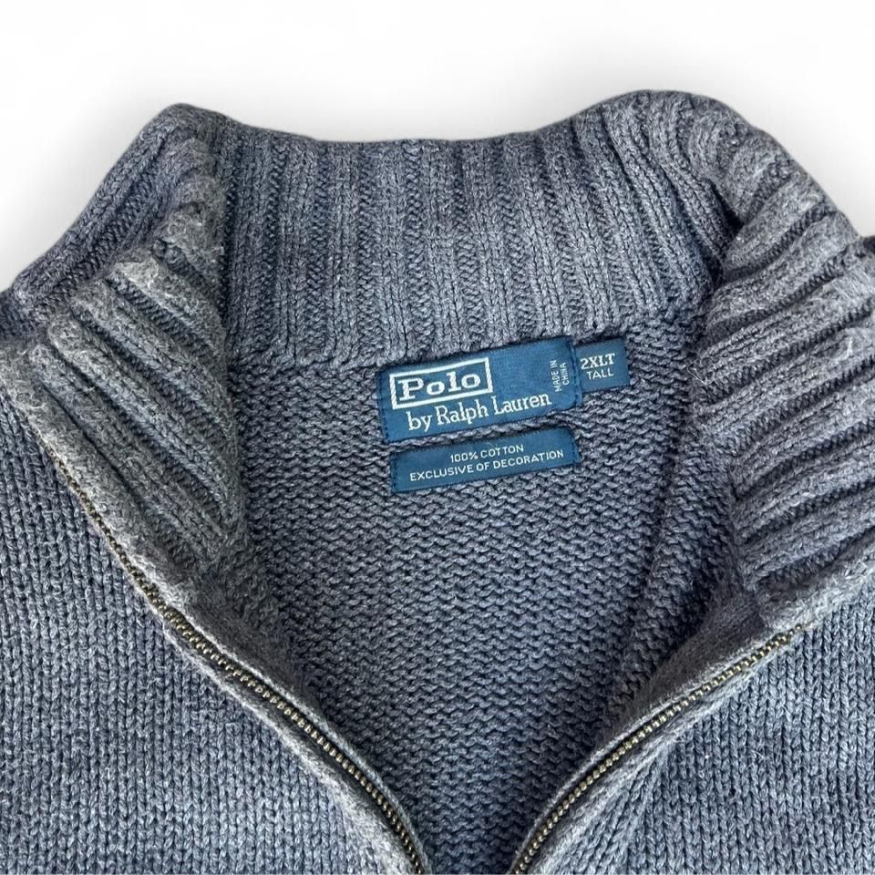 Ralph Lauren Maglioni & Felpe: Ralph Lauren Q-Zip Grau – Usato da Riehen venduto da RESTREET 2