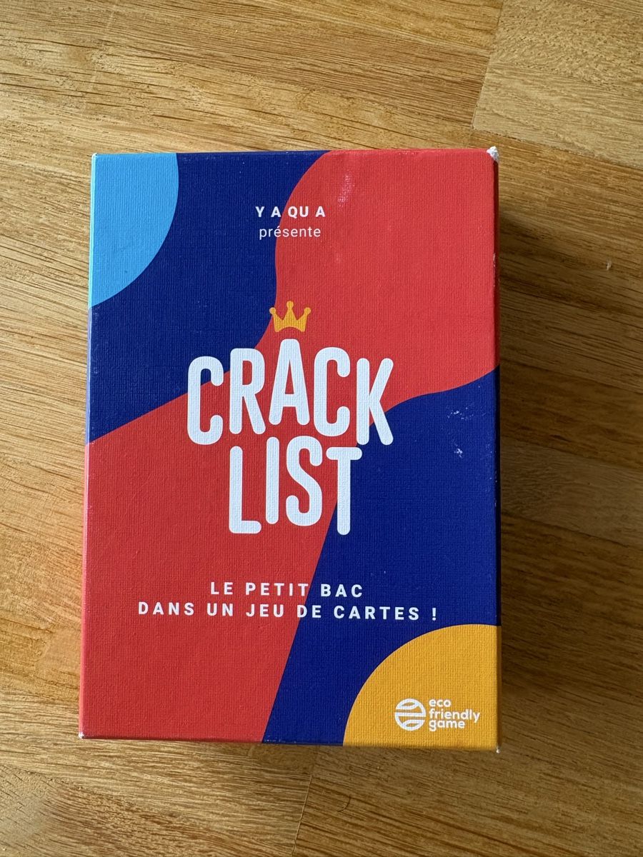 Spiele: Jeu Crack List – Gebraucht aus Fribourg von bappenzell
