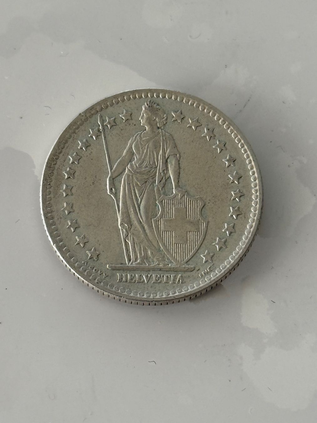 Tutti le monete: 2 Franken 1948  Rar – Usato da Wallisellen venduto da SWISS_SILVER1 1