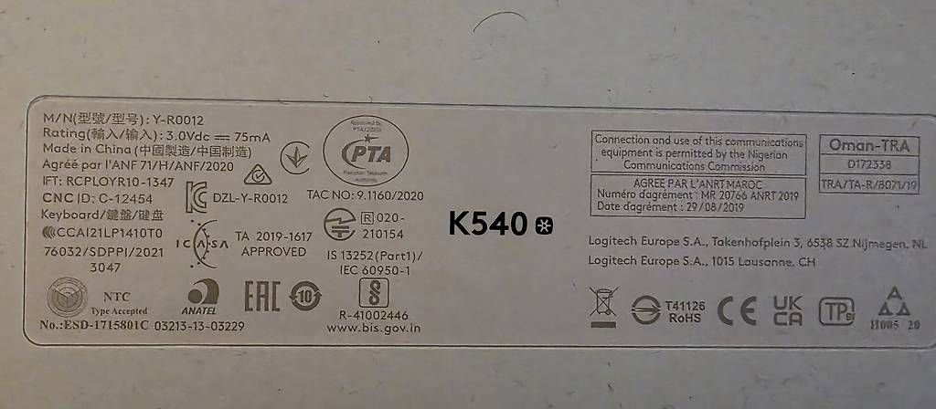 Tastiere: Clavier Logi K540 – Usato da Payerne venduto da Carol_bm
