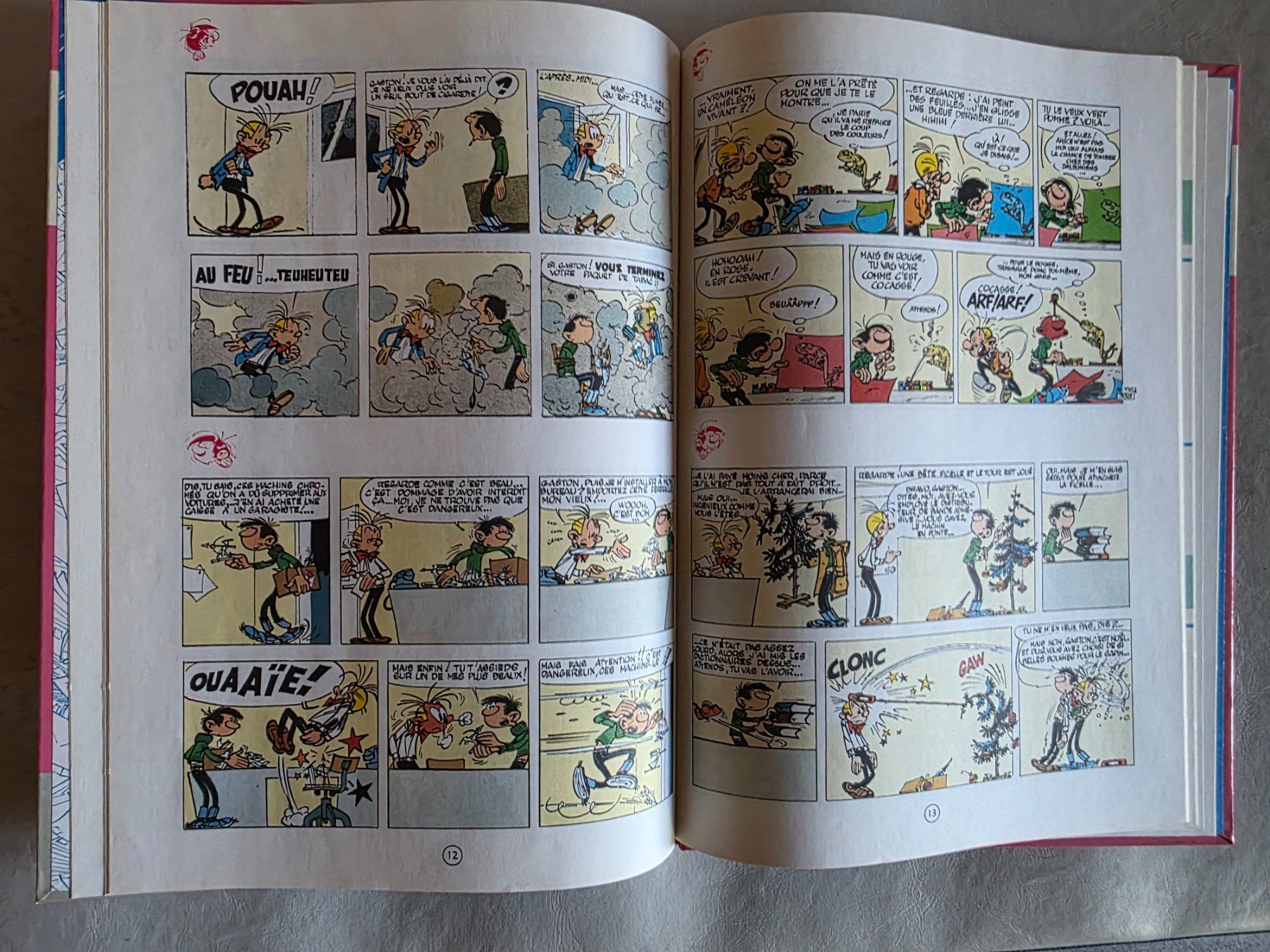 Fumetti: Comic - Gaston - Le Lourd passé de lagaffe - 1986 – Usato da Walterswil BE venduto da Lonitti 3