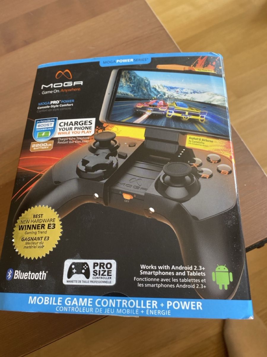 Controller: Manette MOGA PRO POWER Bluetooth Android – Neu und originalverpackt aus Lausanne von Eli_Rwt
