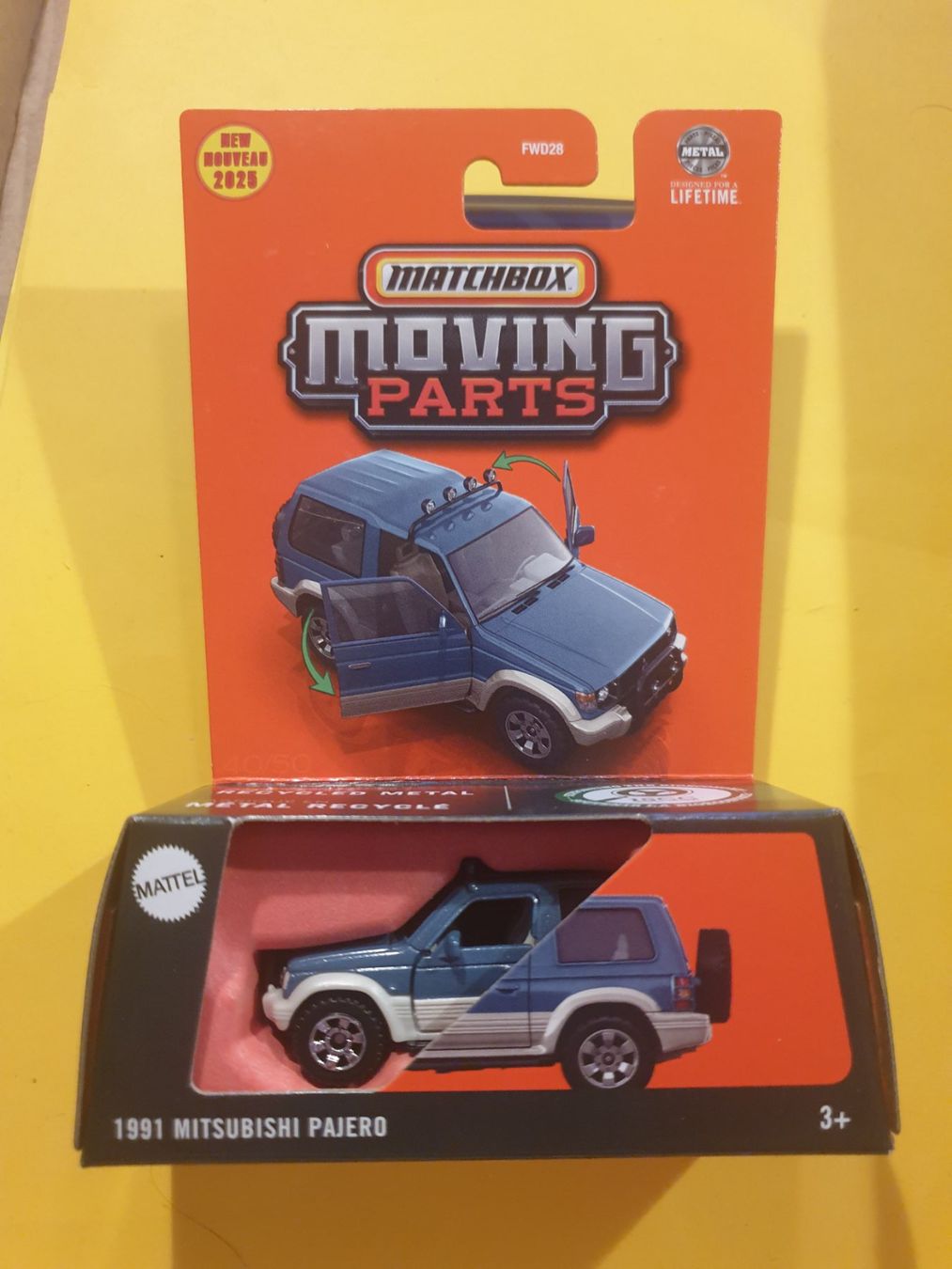 Matchbox Modellini d'auto: Matchbox 1991 MITSUBISHI PAJERO – Nuovo e nell'imballaggio originale da Oftringen venduto da Rotor 6
