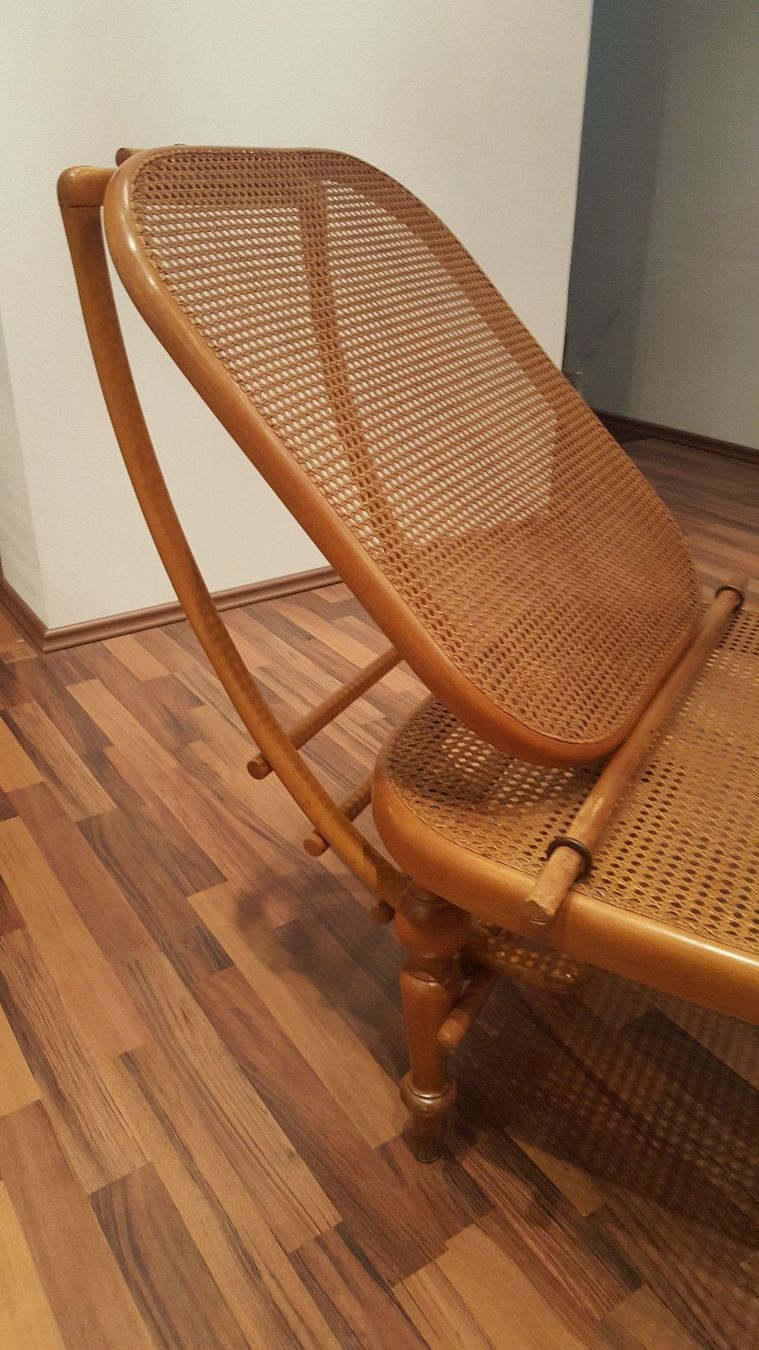 Sedie a sdraio: Original Thonet Liege Nr.1 – Usato da Basel venduto da RLBasel 1