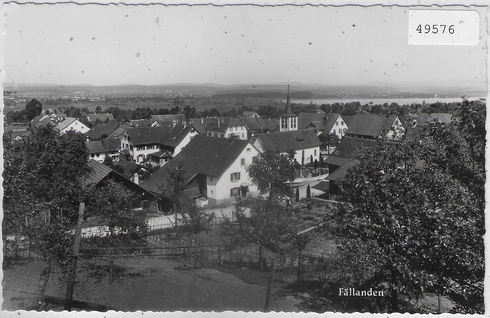 Cartoline postali: Fällanden - Generalansicht – Usato da Ettingen venduto da Kartenplanet