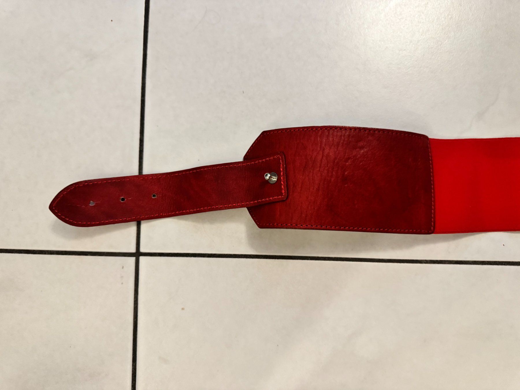 Ceintures: NEU: BERGE Guertel Gr. 75 - rot – Neuf avec emballage d'origine à Bad Ragaz par kpo_b7ph 5