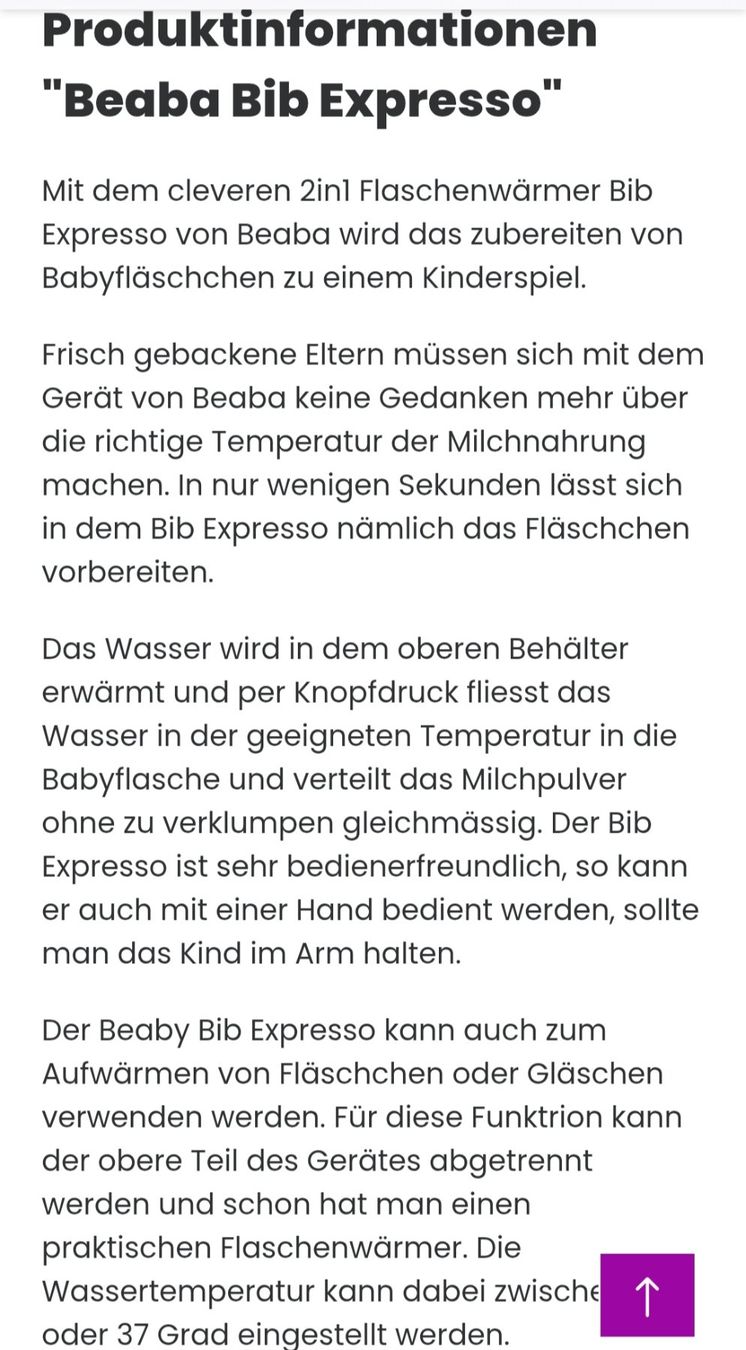 Béaba Baby-Mahlzeiten: Béaba bib expresso Flaschenerwärmer – Neu und originalverpackt aus Grossdietwil von GNOM313 1