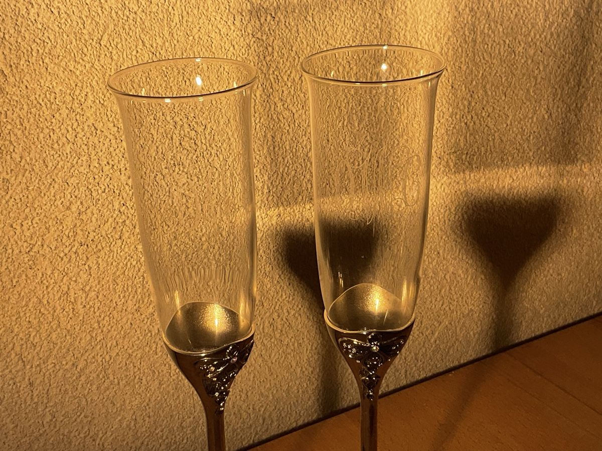 Gläser: 2 flûtes à champagne en cristal THINGS REMEMBERED – Gebraucht aus Bulle von Zaman66 2
