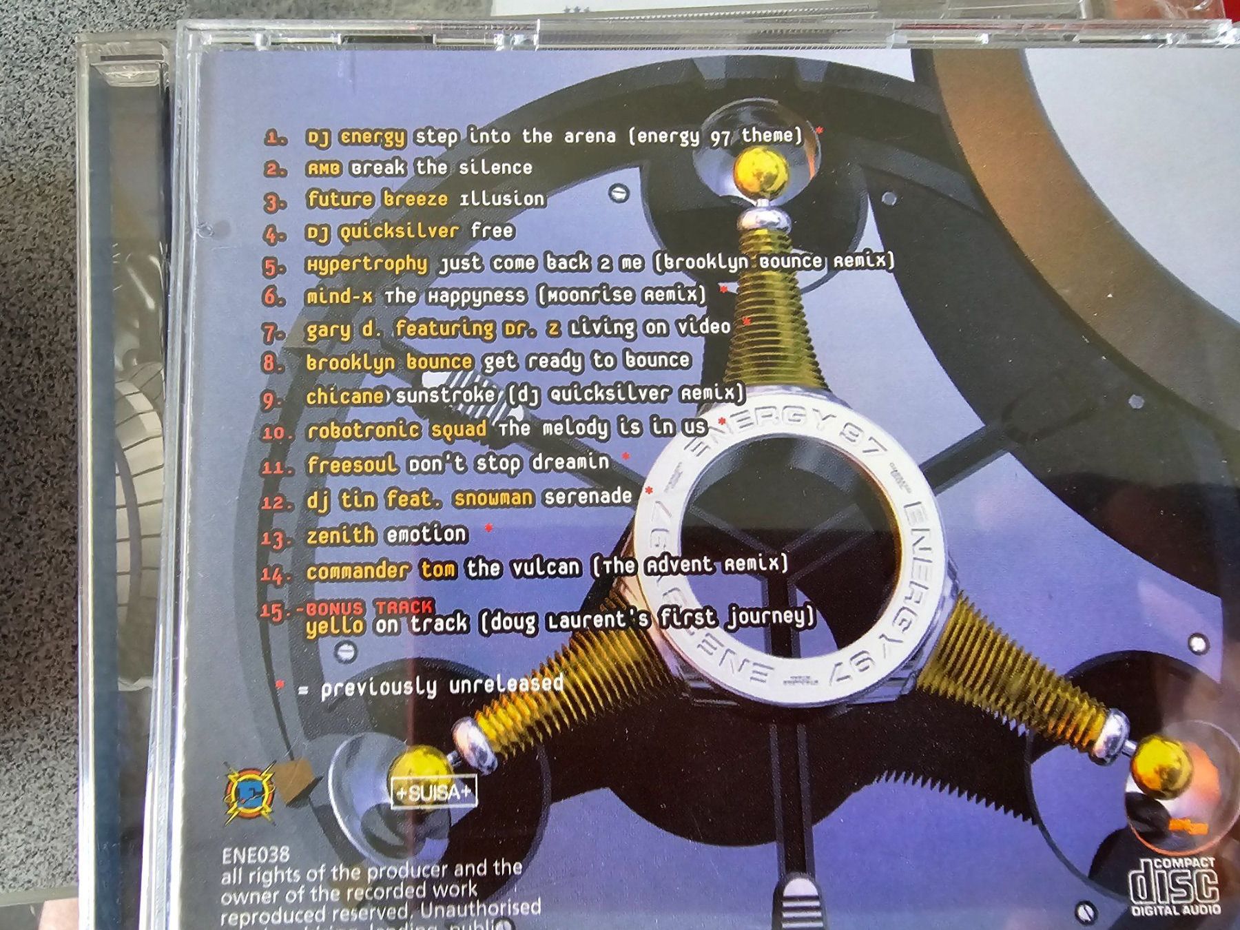 CD: Energy 97 compilation/dj/streetparade/hits – Usato da Bremgarten AG venduto da musiccollector 1