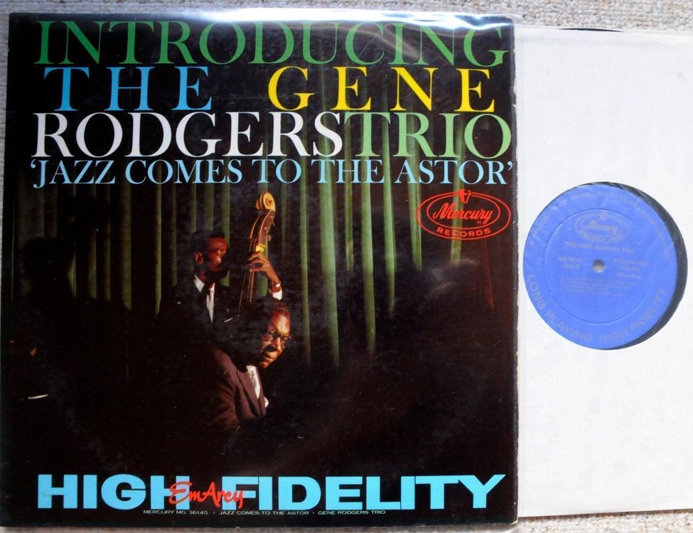 Gene Rodgers Trio Jazz Comes To The Astor Kaufen auf Ricardo