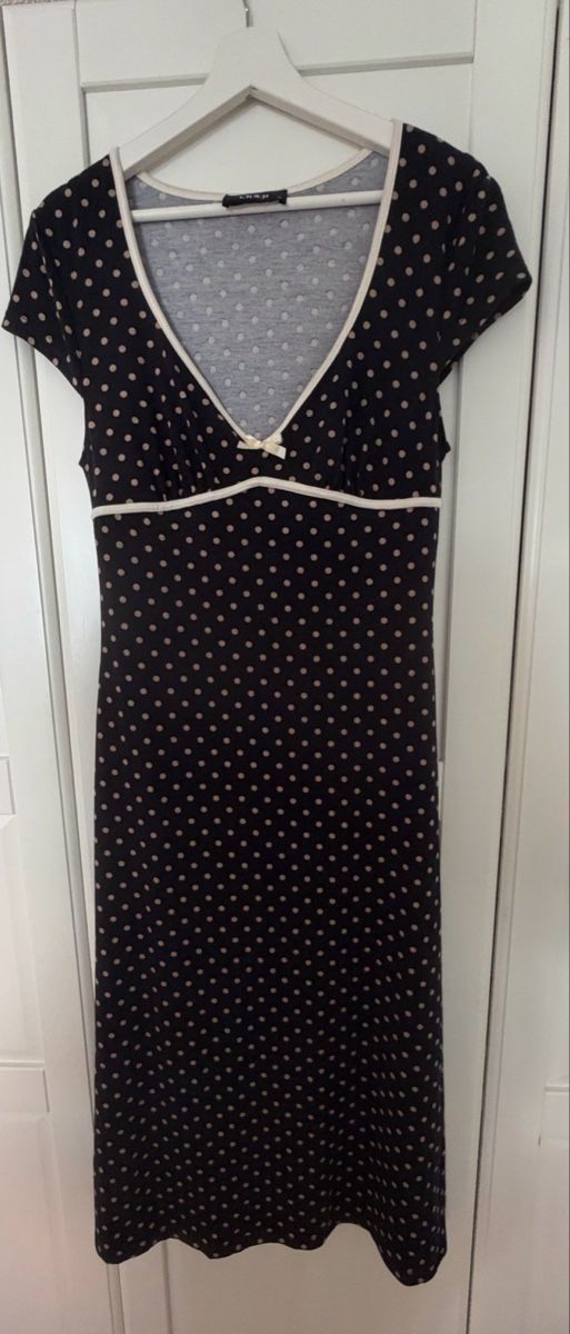 Vestiti: Cider Polka Dot Dress Size M Navy Beige – Nuovo (secondo la descrizione) da Winterthur venduto da LarissaChiara27