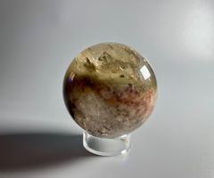 Lodalith Ghost Sphere  Kristall Kugel -  6cm, 263g
