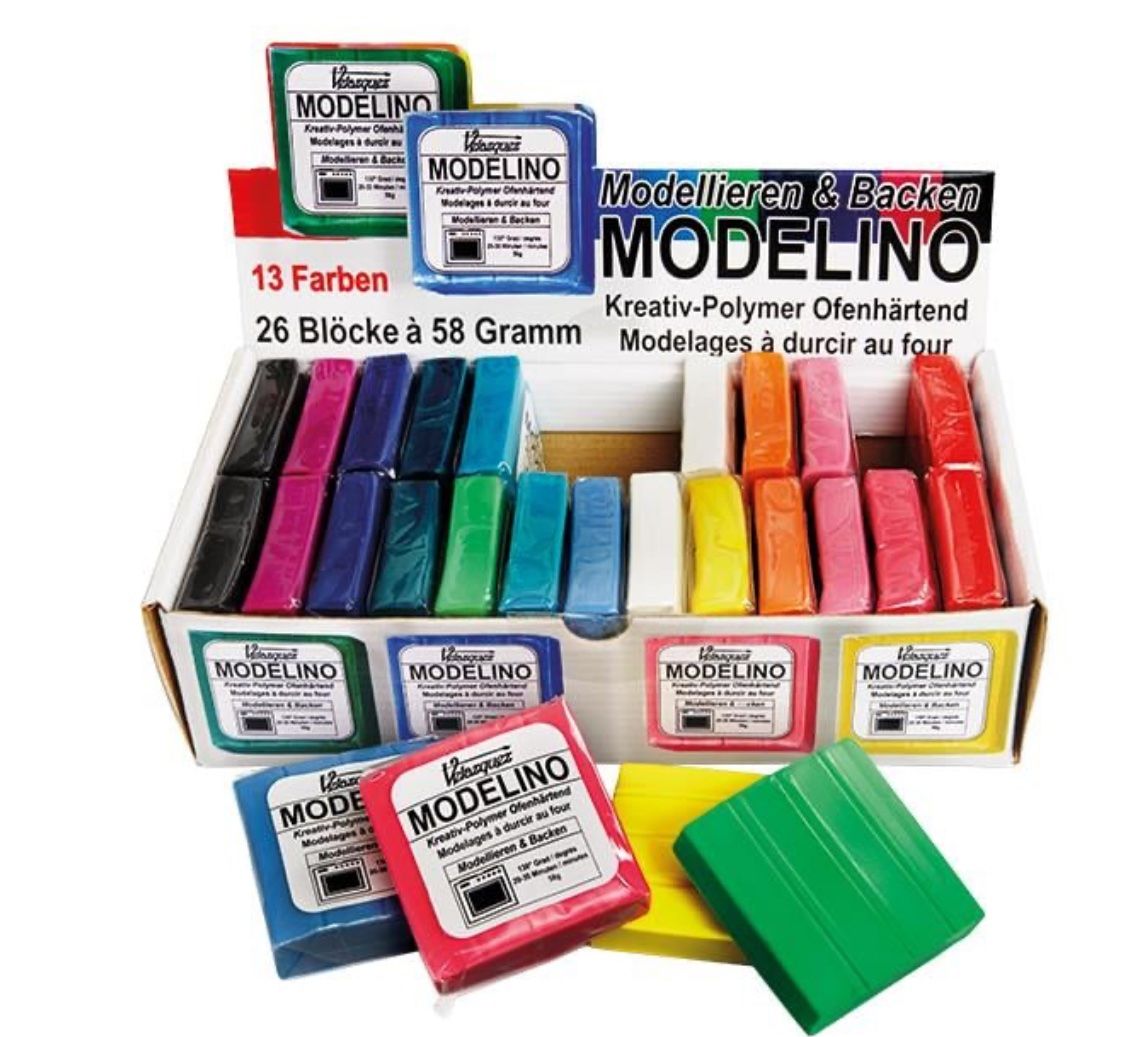 Modelino Modelliermasse in verschiedenen Farben (Neu (gemäss ...
