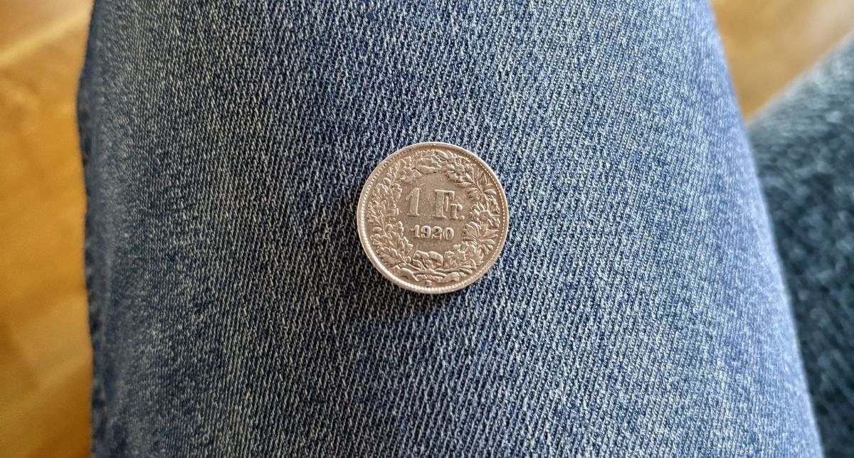 Alle Münzen: Pièce de 1franc suisse – Gebraucht aus Estavayer Le Lac von sico1260