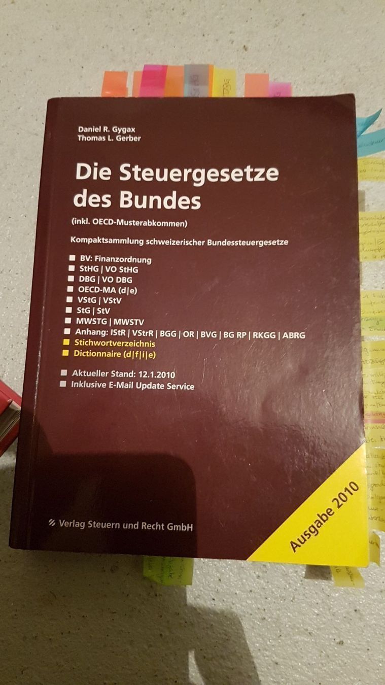 Libri: Die Steuergesetze des Bundes – Usato da Wohlen AG venduto da niki31