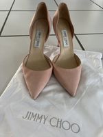 Jimmy Choo Pumps Gr. 39,5 rosa Wildleder