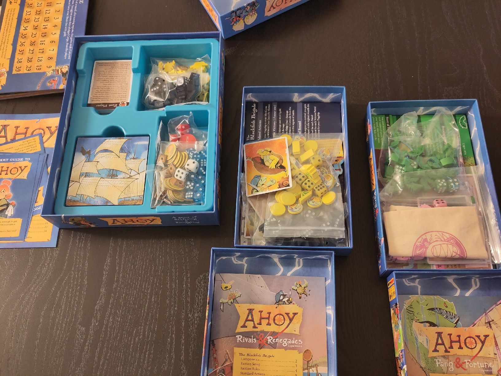 Giochi: Ahoy (EN) + Expansions – Usato da Dietikon venduto da gutsink 1