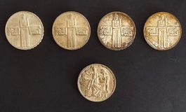 Lot 5x 5 FR Argent : 4x Croix-Rouge 1963 + 1x Commémo 1948