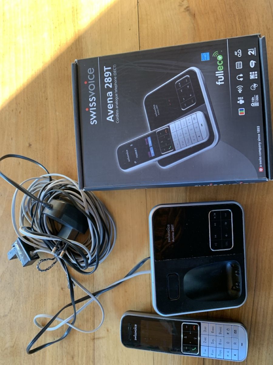 Telefoni: Schnurloses Analog Telefon Avena 289T – Usato da Bonaduz venduto da Schnueff0 1