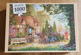 Puzzle Cottage 1000 Teile 70 x 50 cm Motiv Landhaus
