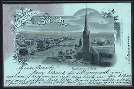 Mondschein-Lithographie Zürich, Fraum