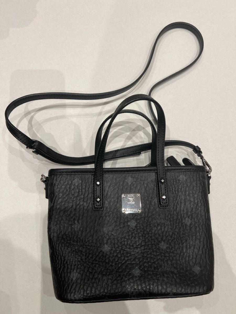 Mcm Taschen für Damen: MCM Handtasche Schwarz Top Zustand – Gebraucht aus Meilen von leakunz