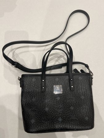 MCM Handtasche Schwarz Top Zustand