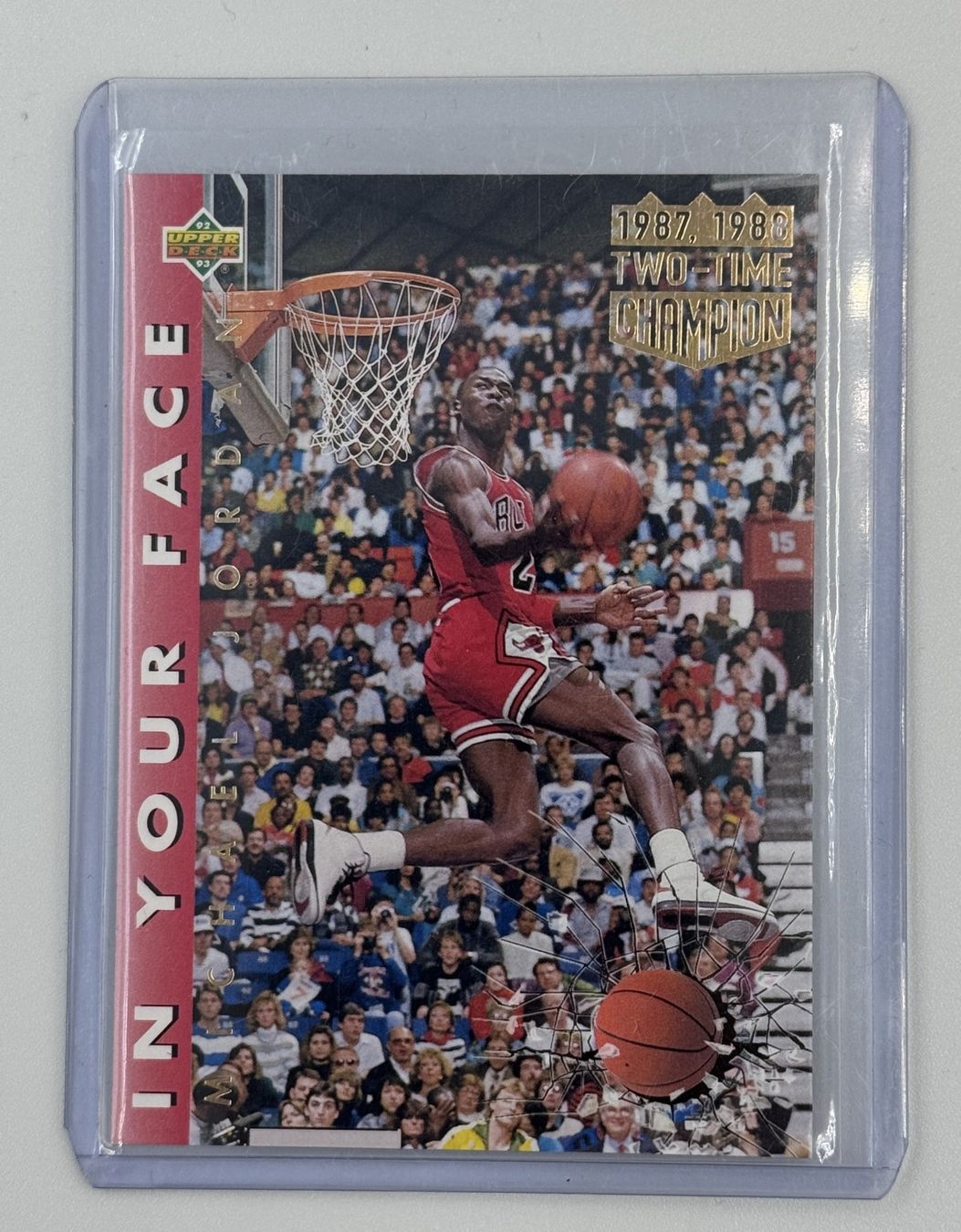 Nba Sammelbilder & Trading cards: NBA Michael Jordan 1998 Upper Deck MJ #453 Slam-Dunk Contest – Neu (gemäss Beschreibung) aus Jegenstorf von plataOplomo