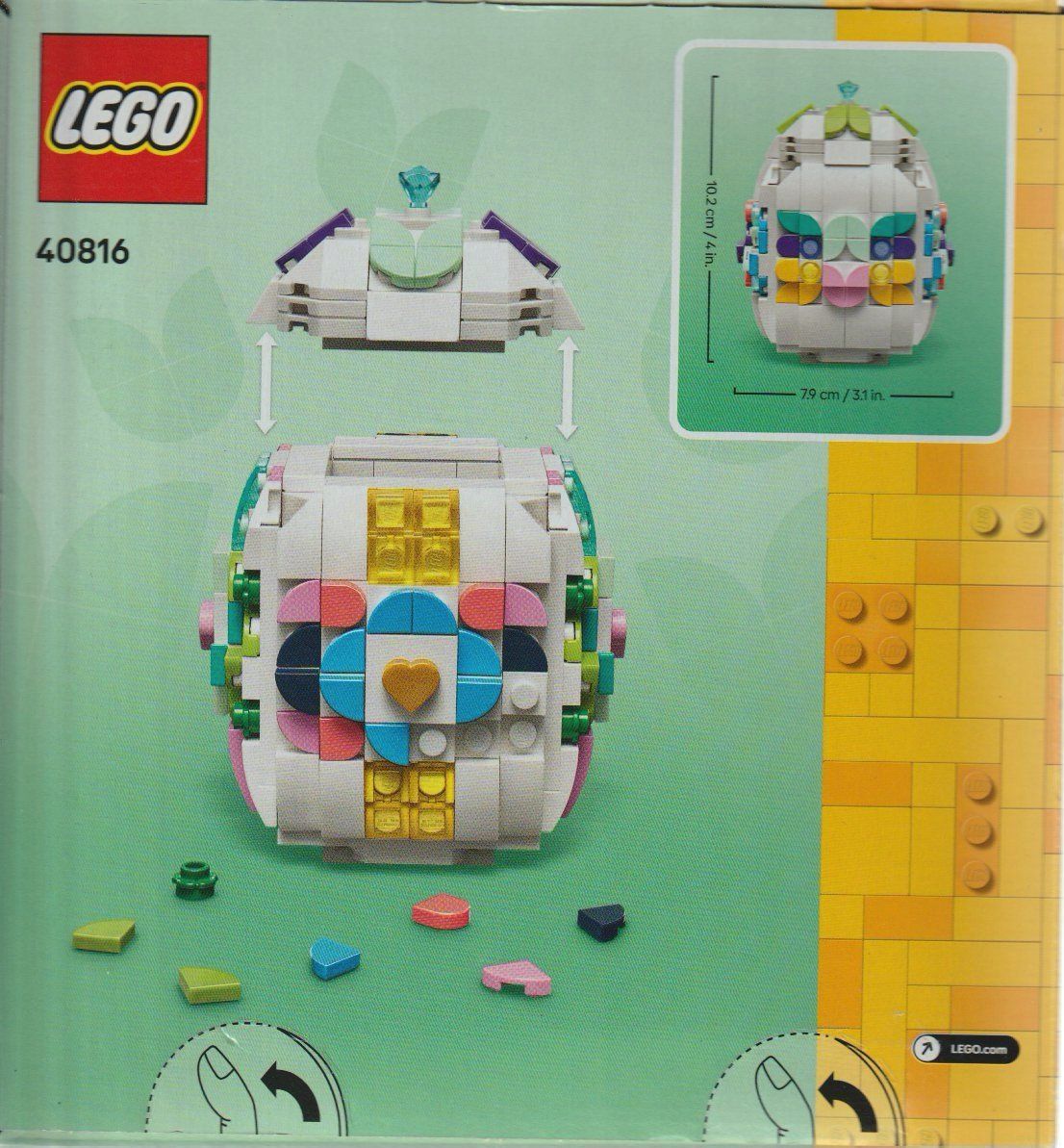 Lego Kit di costruzioni: LEGO  SEASONS 40816  DECORATIVE EASTER EGG new – Nuovo e nell'imballaggio originale da Vezia venduto da Aquarius_Age 1