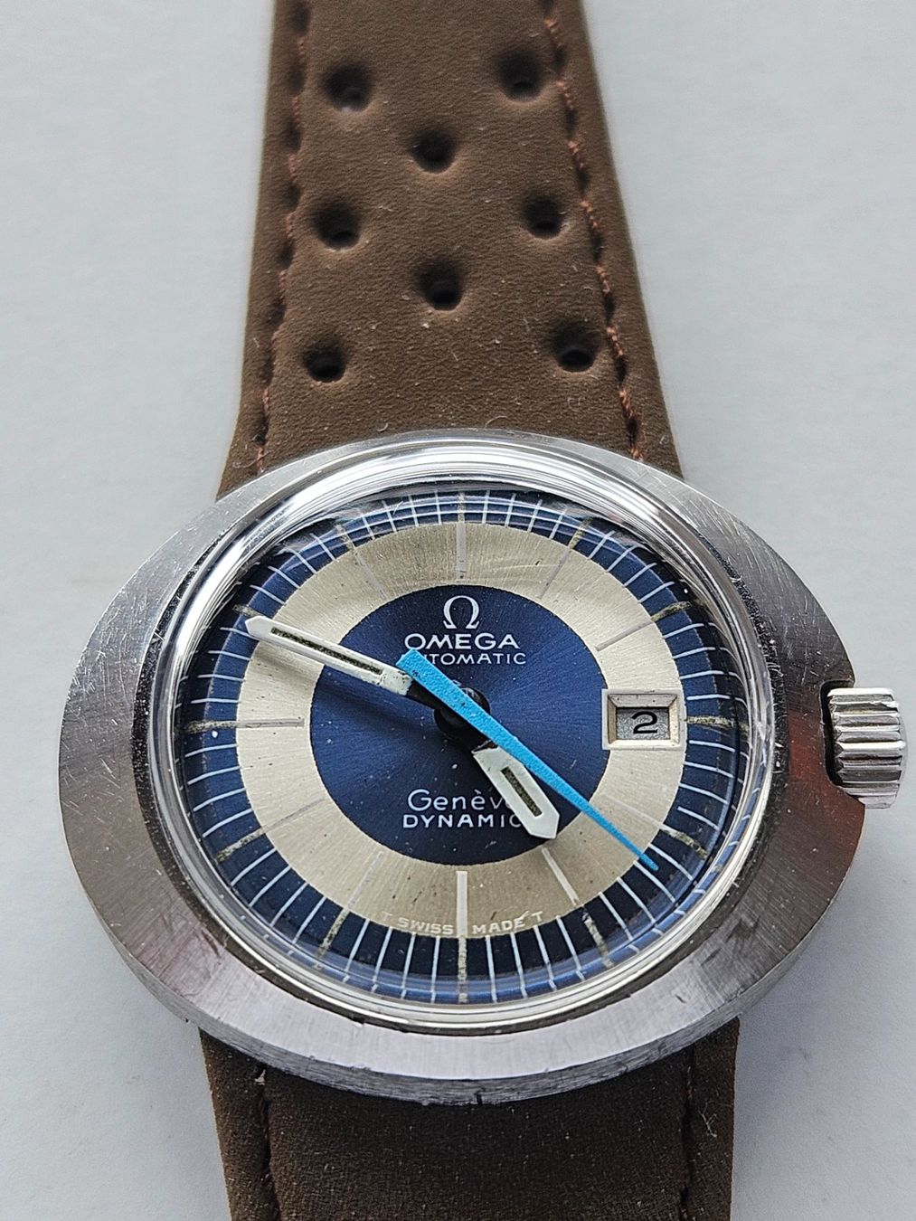 Omega Orologi: 270 Omega Geneve Dynamic Automatic Date Damenuhr – Usato da Berikon venduto da mmm21 5