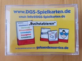 Spiel- und Übungskarten Buchstabieren (DSGS)