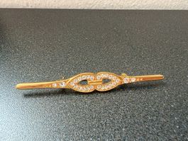 Vintage Brosche Luxus Modeschmuck 
