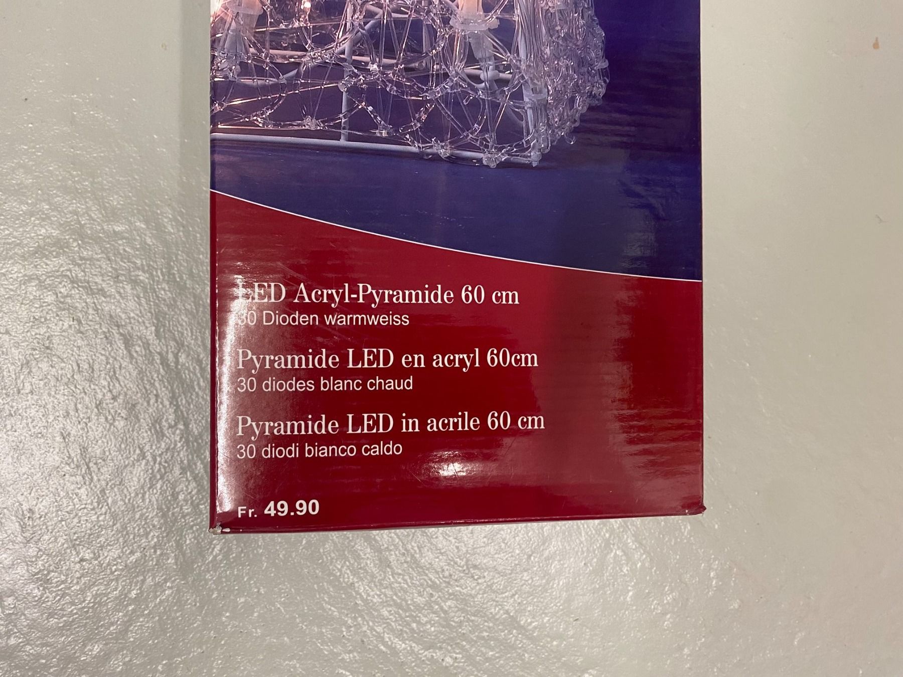Tutte le decorazioni: Weihnachtsbeleuchtung - LED Pyramide – Usato da Gerolfingen venduto da bac_287t 1